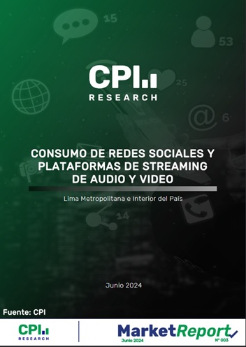 Consumo de Redes Sociales y Plataformas de Streaming de Audio y Video