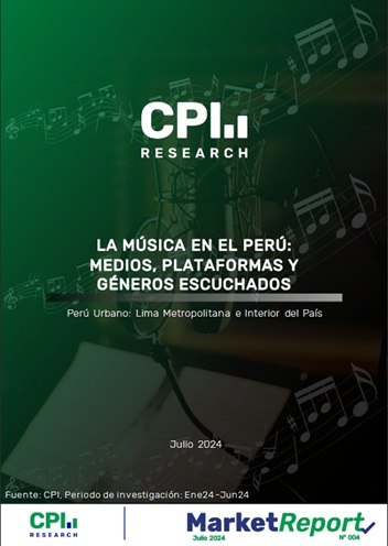 La Música en El Peru, Medios, Plataformas y Géneros Escuchados