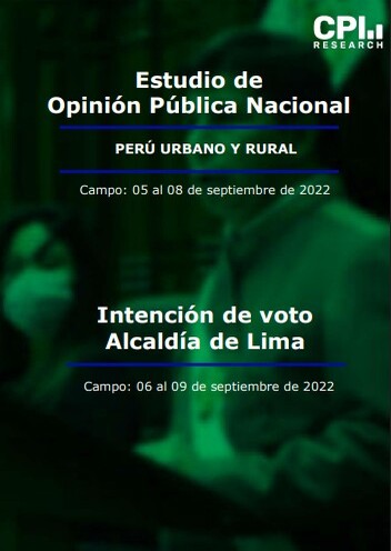 Encuesta De Opinión Pública – Septiembre 2022
