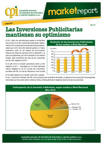 Las Inversiones Publicitarias Mantienen Su Optimismo