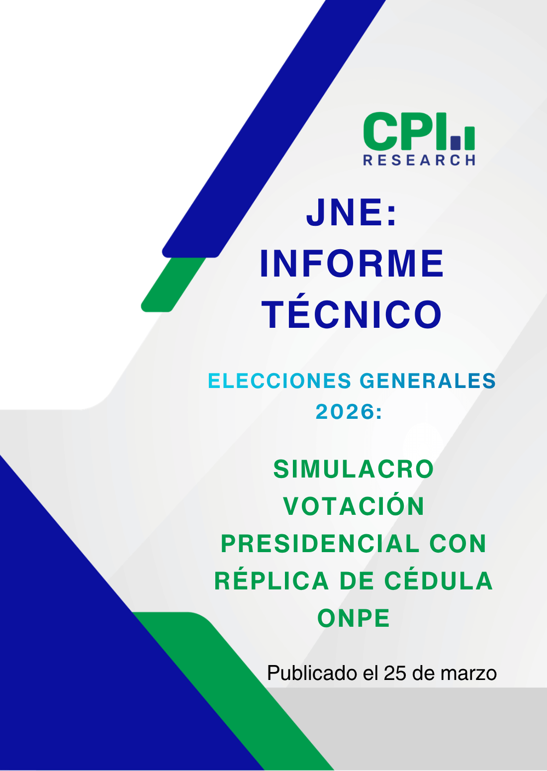 JNE- INFORME TÉCNICO: SIMULACRO VOTACIÓN PRESIDENCIAL DEL 21/03 AL 23/03